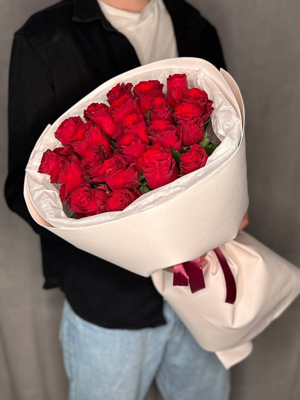 Букет из 21 розы Родос